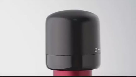 Black Rotating Wine Stopper